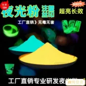 🔥24h桃園有貨🔥【619人好評】超亮長效夜光粉熒光粉安全無毒註塑絲印油漆油墨噴塗功能髮光粉 QBCC