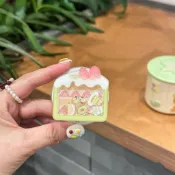 熱銷🐱抹茶草莓蛋糕搖搖樂磁吸支架手機強力吸附桌面便攜女