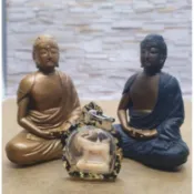 泰國佛牌聖物-鹿角雕人緣羊小立尊/人緣貴人運 富裕招財