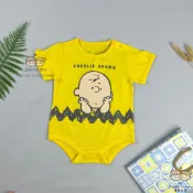 現貨 日本 夏季衣服 短袖包屁衣 爬服 嬰兒服 史努比 snoopy 男女寶 妙妙裝 寶寶衣服 0-2歲