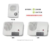 IT-01 擴充式有線室內對講機/備有門口機、副機最多可擴充至1對3/附15米信號線及釘夾