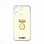 (店+)【TRON】TRON iPhone 16 Pro 吐司麵包君心情系列 四角防摔載具殼 軟殼 手機殼