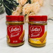 日韓小潼 Lotus Biscoff Spread 比利時 蓮花抹醬 香滑脆粒 抹醬 早餐抹醬 吐司抹醬｜全店$299 全家取貨免運｜滿額折500｜APP下單最高賺19%點數⚡