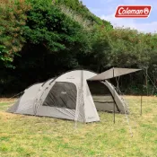 Coleman ROOMY FRONT 2-ROOM / 灰咖啡 / CM-18351(露營帳篷 隧道帳 寢室帳 雙人帳)