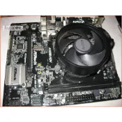 JULE 3C會社-華擎 A320M-HDV AM4 主機板+ Ryzen R5 2600 6C12T/含風扇 CPU
