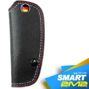 【2M2】SMART FOR 2 451 賓士 斯瑪特 汽車 晶片遙控 鑰匙 皮套 保護包 牛皮