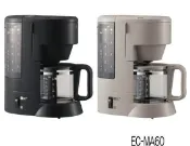 Metis ZOJIRUSHI 象印 咖啡機 6杯 加熱高溫萃取 2檔濃度調節 EC-MA60 最新款 日本正規品代購