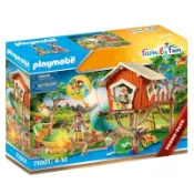 鍾愛一生 德國 Playmobil  摩比 71001 歡樂樹屋溜滑梯
