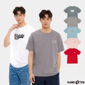 【Hang Ten】男款-BCI 100%純棉可樂字/HGTN印花/左胸印花短袖T恤(多款選)