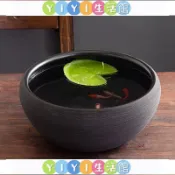 YIYI水缸擺件 陶瓷魚缸養金魚盆烏龜缸睡蓮碗蓮缸荷花盆客廳擺件創意復古風水缸