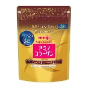 【Meiji 明治】明治膠原蛋白粉璀璨金版28日份袋裝196g(膠原蛋白)