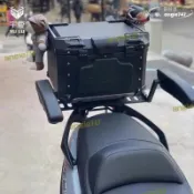 昕購商鋪 機車後扶手 踏板車後排尾箱 安全折疊扶手 機車後座扶手 通用機車後備箱加裝扶手