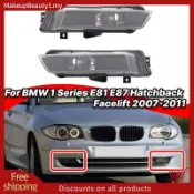1 對前保險槓霧燈 LED 日間行車燈適用於 1 系列 E87 E81 2004-2011 63177181287 63