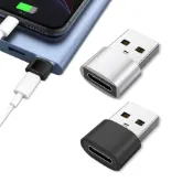 (店+)【咪咪購物】usb 轉 type c轉接頭 IPHONE蘋果 安卓 電腦手機平板 行動電源 轉接器轉換器 充電線轉接器 OTG轉接頭