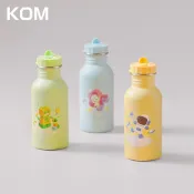 【LMG 官方旗艦店 x KOM】台灣製造兒童水壺500ml（附背袋）｜夢想系列