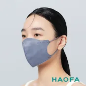 HAOFA氣密型TN95立體醫療口罩-丁香藍(30入)