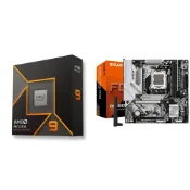 (店+)【AMD 超微】〈自MO價〉R9 9900X+技嘉 B650EM FORCE WIFI6E MATX主機板