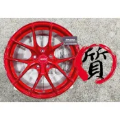 【五股直營門市】 全新鋁圈 正日本 GRORA 18吋 GS15V 糖果紅 5孔114 112 108 100
