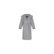 (店+)【URBAN REVIVO】UWG150058 含羊毛呢料 格雷系高智感腰帶舒適百搭時尚潮流休閒通勤基礎內搭職場設計感簡約甜美辣妹修身顯瘦連帽外套大