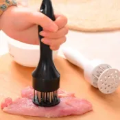 現貨 鬆肉器 鬆肉針 肉捶 拍肉器 斷筋器 不鏽鋼快速嫩肉 敲肉錘 打肉錘 牛排錘 烤肉錘 牛排針肉筋【CF32044】