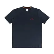 【HOTAI購】【PAUL SMITH】立體跳色刺繡LOGO純棉短袖圓領T恤(男款/海軍藍)
