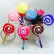 【情投一盒💝】平價禮品 棒棒糖毛巾 婚禮小物 禮品 婚禮贈品 選舉小物 派對用品 造型毛巾 喜宴 婚禮 活動禮 二次進場