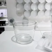 【漁禾家】 IKEA 代購 燭台 GALEJ  小蠟燭燭台 透明玻璃