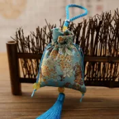 協貿國際日用品生活館 端午節糉子香囊禮盒中國風刺繡空袋香包古風隨身荷包衣櫃車載掛件