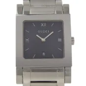 【DOKODEMO】二手 Gucci G Metro 手錶 7900M.1，不鏽鋼，石英機芯，模擬顯示，黑色錶盤，G Metro 女士款