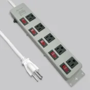 【鎧禹生活家電館】威電牌 5*5P 鐵殼電腦延長線