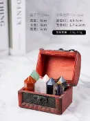 協貿國際日用品生活2館 天然七色水晶柱六棱柱熔煉黃水晶黑曜石紫水晶石頭轉運能量石擺件