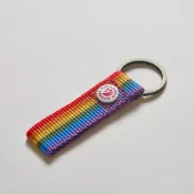 (店+)【Fjallraven】Rainbow Key Ring彩虹鑰匙圈