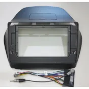 Tucson  ix35  10吋 10-15年 Hyundai 現代 安卓機外框 專用線 安卓面板 百變套框 音響外框