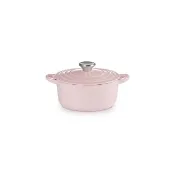 【Le Creuset】琺瑯鑄鐵鍋圓鍋 18cm(雪紡粉)