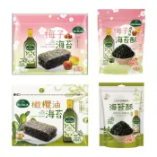 丞果 100%橄欖油 海苔32g/海苔(梅子)32g/海苔酥40g 全素可食用【佳瑪】素食