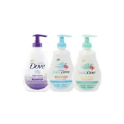 (店+)【Dove 多芬】Dove 多芬 嬰兒洗髮沐浴乳 400ml 嬰兒洗髮精 保溼 舒眠 低敏 寶寶 兒童-PQ美妝