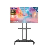 【TECO 東元】58吋4K UHD連網Google TV液晶顯示器+移動式立架組｜含安裝(TL58GU2TRE 立架組合)