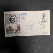 『開心樂購』法國1989大革命名人啟蒙思想家 數學家孔多塞首日封一枚260715