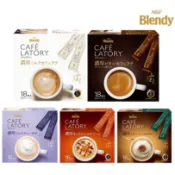 《番薯先生》日本 AGF Blendy Latory 即溶咖啡 咖啡拿鐵 焦糖瑪奇朵 卡布奇諾 奶茶 大盒包裝