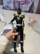 『潮集雲屋』【現貨】日版廠爆龍戰隊暴黑阿斯卡cm大膠不可動景品 小腿可轉動 貨僅主體變身器丟失僅拆成