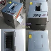 台式不銹鋼刀片雞排切片機 切雞排機 切肉機 切雞排 切豬排 切肉排 切肉片 切甜不辣