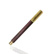 聯盟文具 SKB 文明 TM-506 六角木頭鋼筆 (黃銅)【APP滿額下單10%點數(單一帳號最高1000點)】9/30止