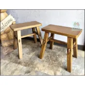 (店+)歐舍傢居 板凳 實木 仿古 方型 餐椅 仿舊 穿鞋椅 化妝椅 長板凳 戶外椅 洗澡椅 化妝凳 換鞋椅