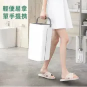 不二屋 平板拖把 免手洗拖把 拖把組 懶人拖把 拖地神器 乾濕兩用 雙刮口 雙槽拖把桶 自動回彈 不鏽鋼桿 木地板清潔 刮樂拖