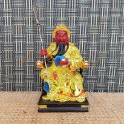 9.9廠商 特價🌟關公武財神神像 供奉關聖帝君關二爺 樹脂家用關羽招財擺件佛像 武財神神像 樹脂家用帝君關二爺