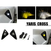 小亞車燈＊全新 TOYOTA YARIS CROSS LED 霧燈 總成 含開關線組 有單色跟雙色