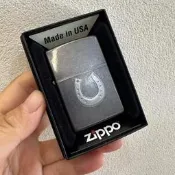 Zippo打火機 16年美版28498 馬蹄鐵 老機儲存微瑕