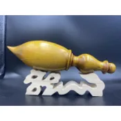 特價出清 文昌筆+座 金絲楠木 國寶珍貴木 大頭筆 桌上型 辦公室
