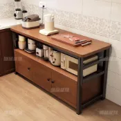 (店+)【優品星球】廚房餐邊櫃 電器櫃 120CM/100CM/80CM  中島櫃 電器架 收納餐櫃 D-050S