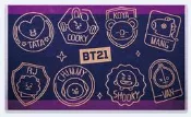 全家 BT21 宇宙明星 NOW全家 只愛你大浴巾